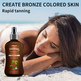 KissICON Tanning oil spray KissIcon Coconut Oil Body Tanning Oil - Deep