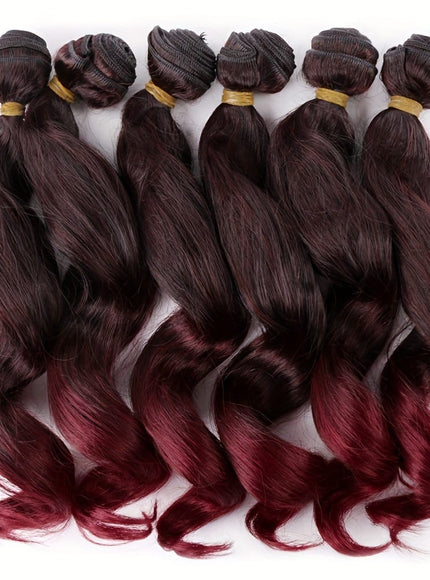 KissICON Tbug Luxurious Double Weft Hair Extensions 14 Inch Loose