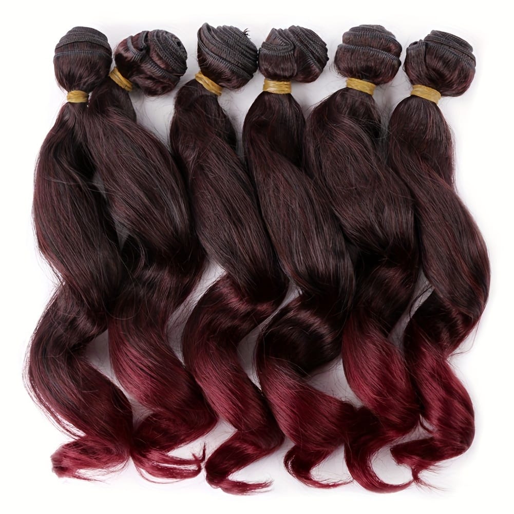 KissICON Tbug Luxurious Double Weft Hair Extensions 14 Inch Loose