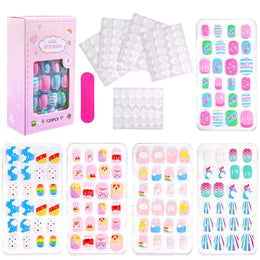 KissICON TD153-2 KissIcon Kids Cartoon Press On Nails - Jelly