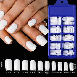 KissICON TD193-1 KissIcon 100Pcs Short Square Nails Full Cover Acrylic