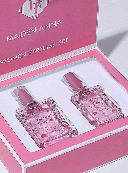 KissICON Tea Rose Color Box Version / 50+30ML Freedom Eau Parfum Elegant Twopiece Gift Set