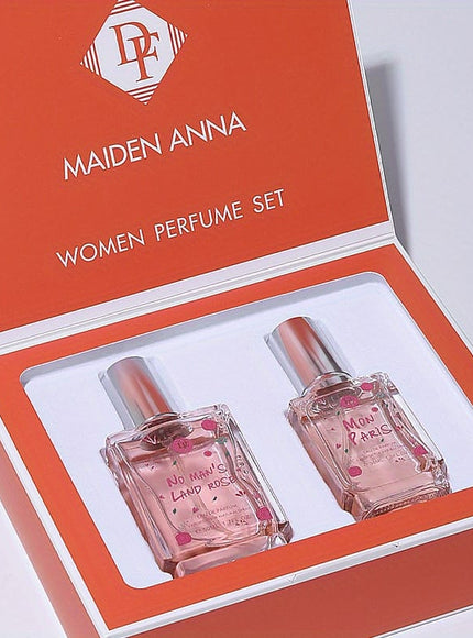 KissICON Tea Rose Color Box Version / 50+30ML Freedom Eau Parfum Elegant Twopiece Gift Set
