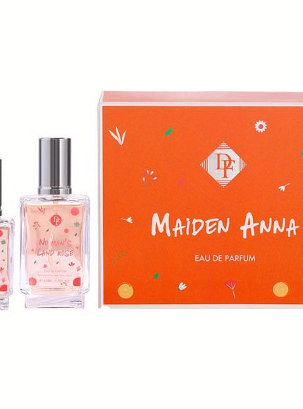 KissICON Tea Rose Color Box Version / 50+30ML Freedom Eau Parfum Elegant Twopiece Gift Set