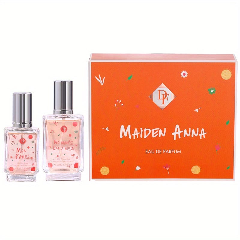 KissICON Tea Rose Color Box Version / 50+30ML Freedom Eau Parfum Elegant Twopiece Gift Set