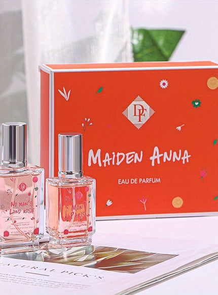 KissICON Tea Rose Color Box Version / 50+30ML Freedom Eau Parfum Elegant Twopiece Gift Set
