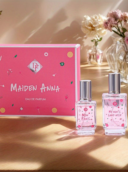 KissICON Tea Rose Color Box Version / 50+30ML Freedom Eau Parfum Elegant Twopiece Gift Set