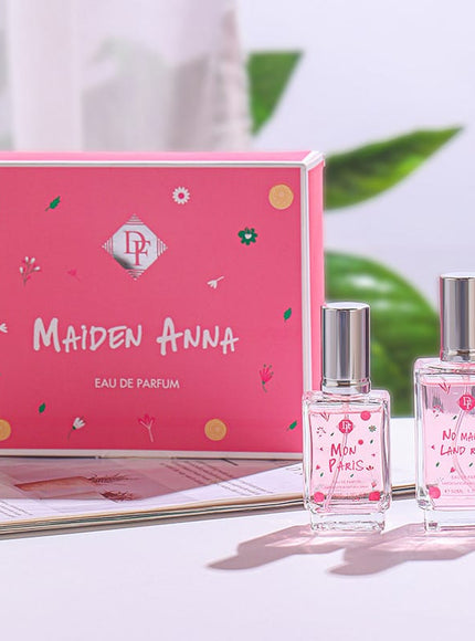 KissICON Tea Rose Color Box Version / 50+30ML Freedom Eau Parfum Elegant Twopiece Gift Set