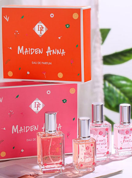 KissICON Tea Rose Color Box Version / 50+30ML Freedom Eau Parfum Elegant Twopiece Gift Set