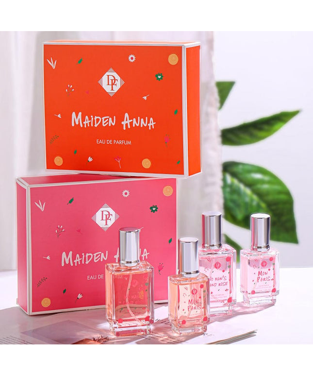 KissICON Tea Rose Color Box Version / 50+30ML Freedom Eau Parfum Elegant Twopiece Gift Set