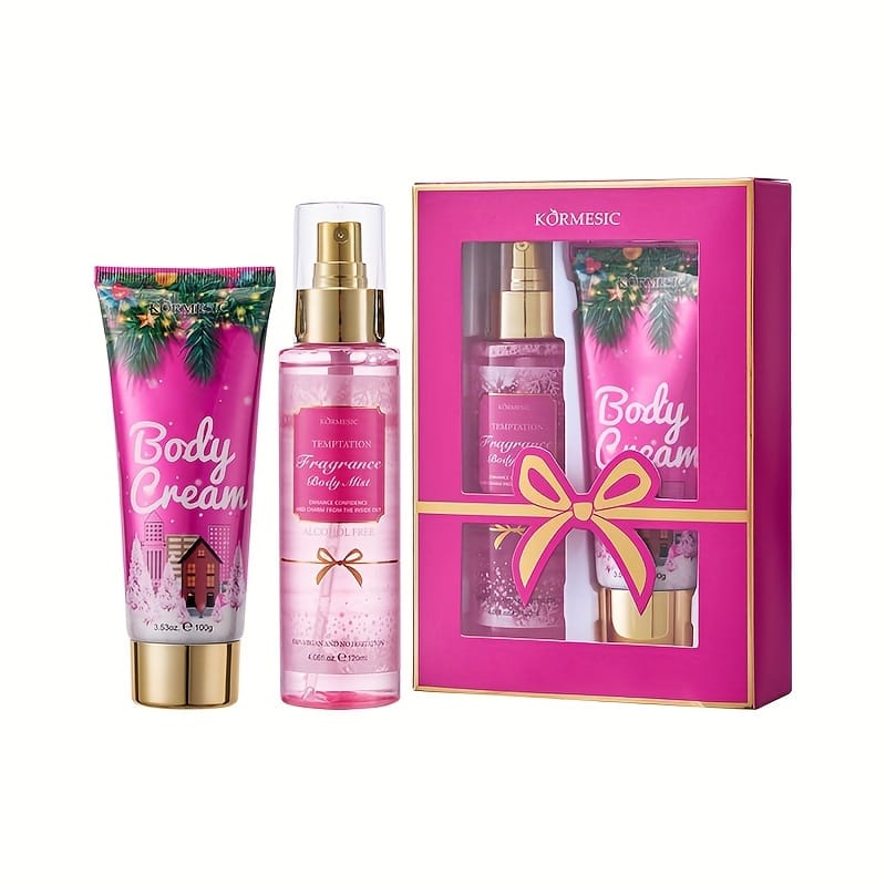 KissICON Temptation KissIcon Fragrance Lotion And Mist Set Deep Moisturizing