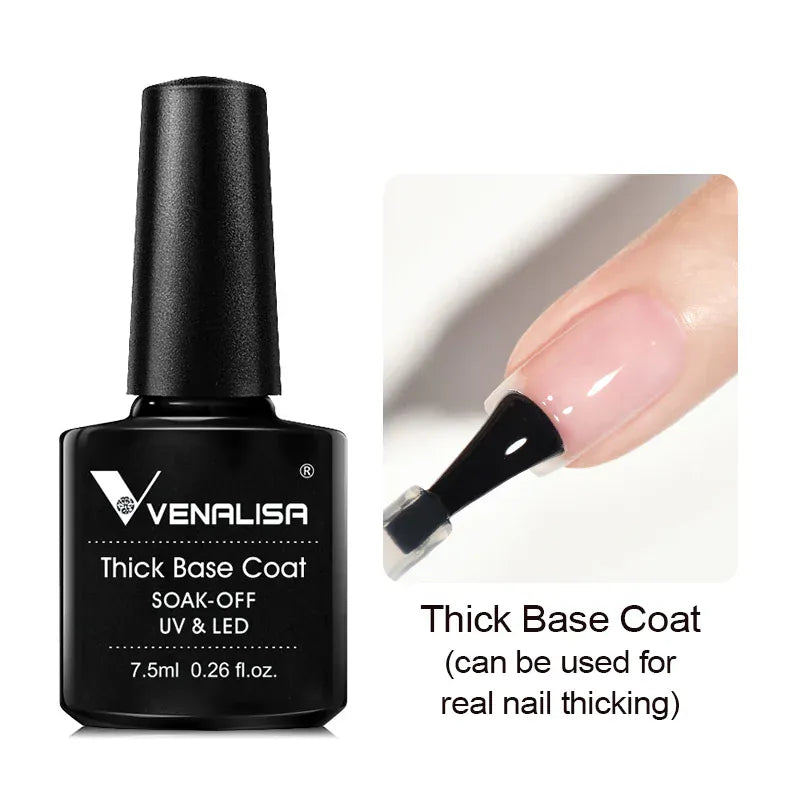 KissICON ThickBase KissIcon Venalisa 7.5ml Nail Gel Polish 60 Colors