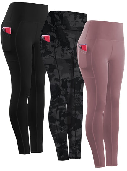 jkthpu-45 Three-piece Set, Sports Yoga Pants for Women, High