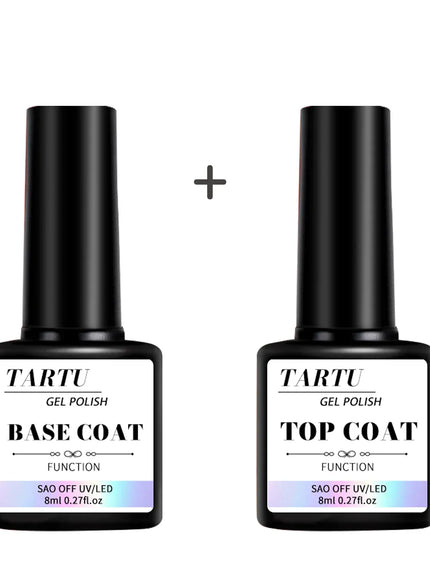 KissICON TOP-BASE KissIcon Gel Nail Art Set Soak Off Base