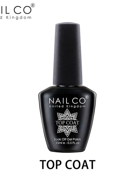 KissICON top coat KissIcon Nailco Top Coat And Base Coat Gel