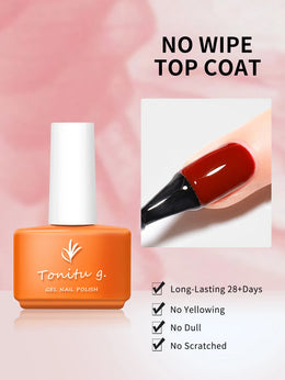 KissICON top coat KissIcon Tonitu G Nail Gel Top Coat UV