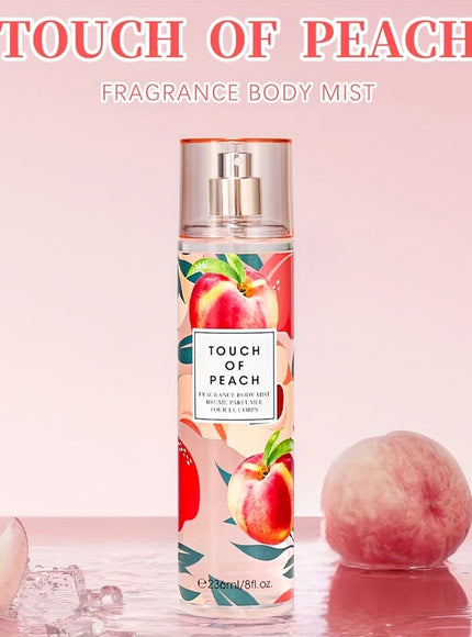 KissICON Touch of Peach KissIcon Hair And Body Mist 8oz - Refreshing