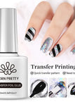 Transfer foil gel
