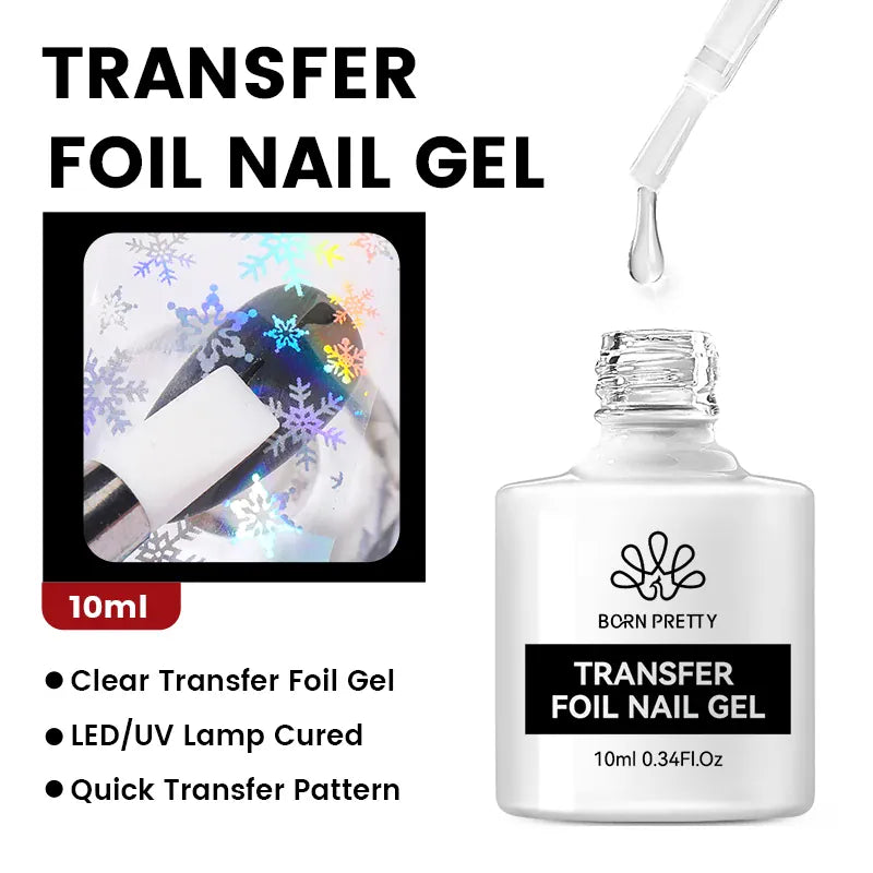 KissICON Transferfoil-10ml KissIcon Born Pretty 6 In 1 Nail Glue