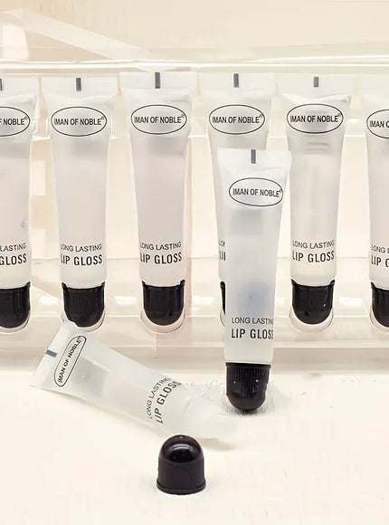 KissICON Transparent KissIcon Lip Gloss Set - Hydrating Long-Lasting Shine
