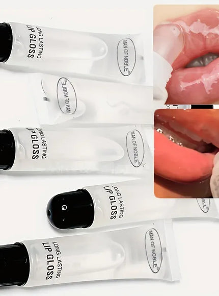 KissICON Transparent KissIcon Lip Gloss Set - Hydrating Long-Lasting Shine
