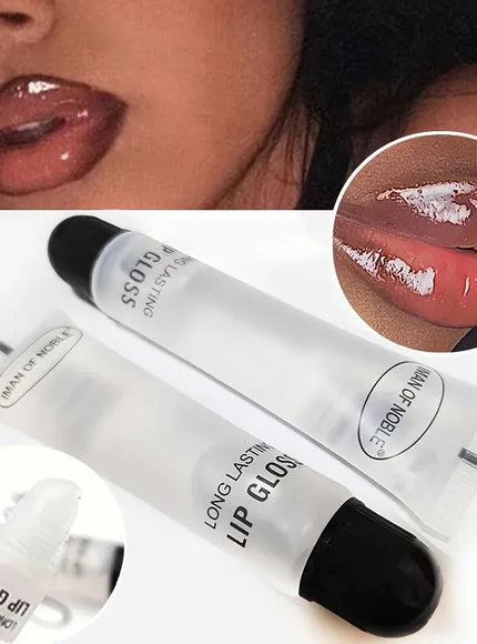 KissICON Transparent KissIcon Lip Gloss Set - Hydrating Long-Lasting Shine