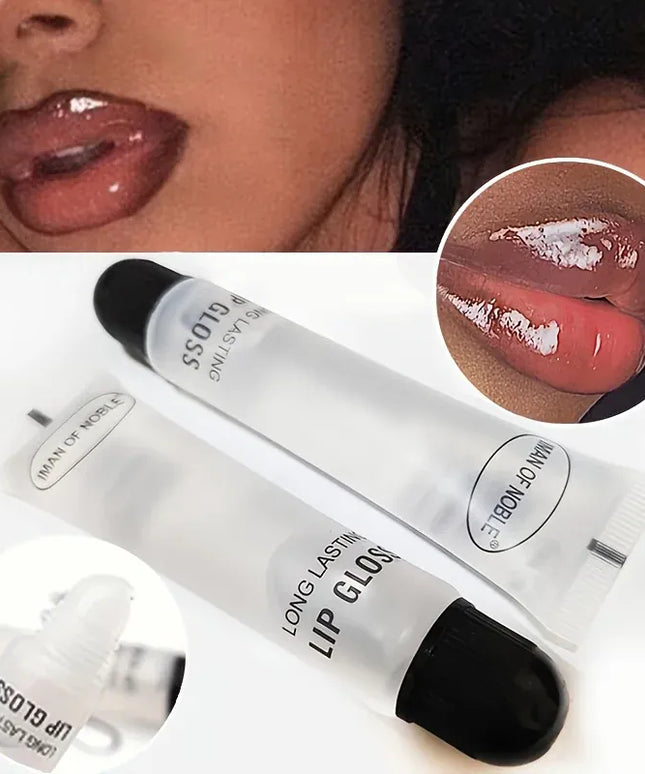 KissICON Transparent KissIcon Lip Gloss Set - Hydrating Long-Lasting Shine