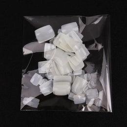 KissICON Transparent piece KissIcon False Toe Nails 100Pcs Natural White Clear