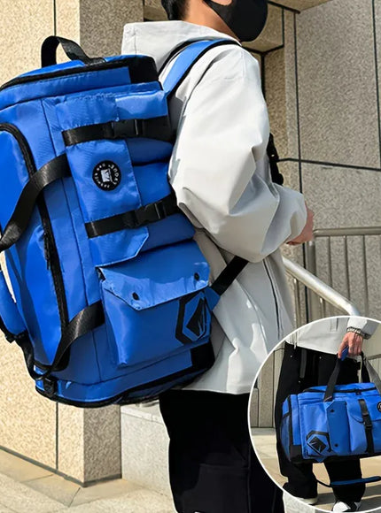 KissICON Travel Gym Backpack WetDry Separation Shoe Storage