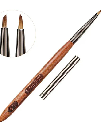 KissICON Triangular Brush KissIcon Phototherapy Nail Pen UV Gel Brush Pro