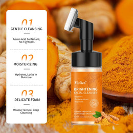 KissICON Turmeric+Kojic Acid / 110Ml Gentle Turmeric Vitamin C Foam Cleanser