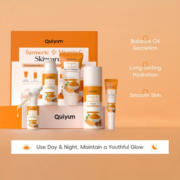 KissICON Turmeric Vitamin C Skincare Set 5 In 1
