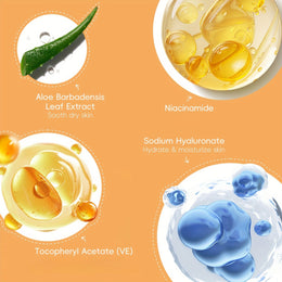KissICON Turmeric Vitamin C Skincare Set 5 In 1