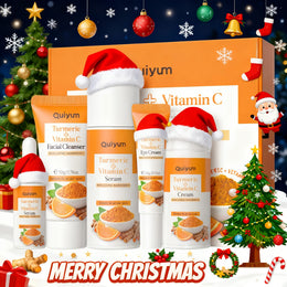 KissICON Turmeric & Vitamin C Turmeric Vitamin C Skincare Set 5 In 1