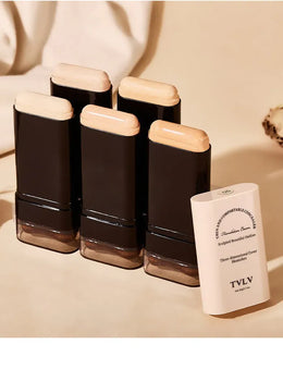 KissICON 💋TVLV Velvet Moist Foundation Stick - LongLasting Concealer