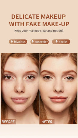 KissICON 💋TVLV Velvet Moist Foundation Stick - LongLasting Concealer