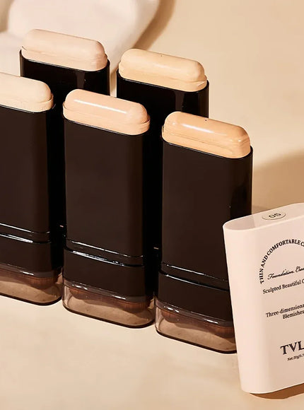KissICON 💋TVLV Velvet Moist Foundation Stick - LongLasting Concealer