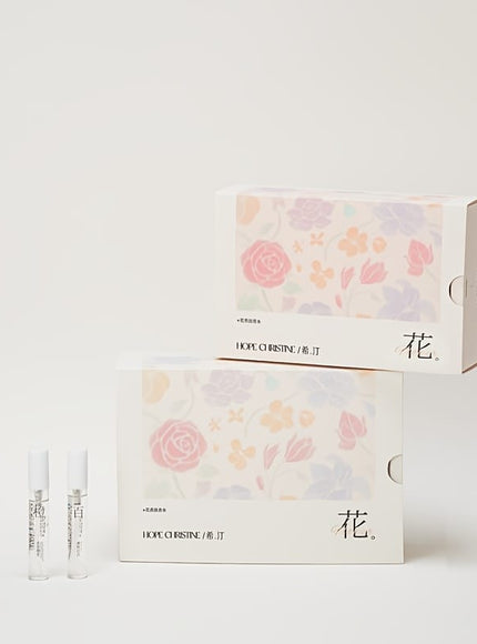 KissICON Twelve Flower Scent Perfume Gift Box (5ML*12) Floral Perfume – Gift 12 Scents