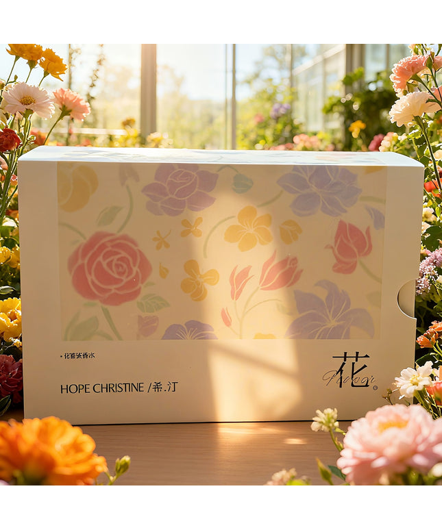 KissICON Twelve Flower Scent Perfume Gift Box (5ML*12) Floral Perfume – Gift 12 Scents