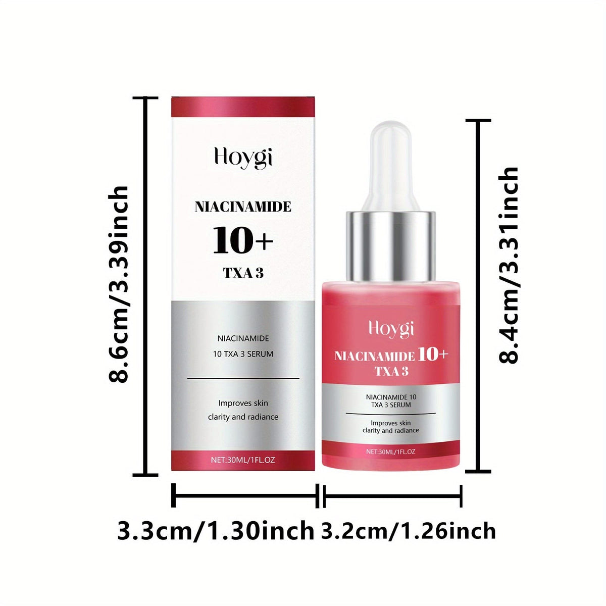 KissICON two boxes Brightening Hyaluronic Niacinamide Serum Glow Firmness