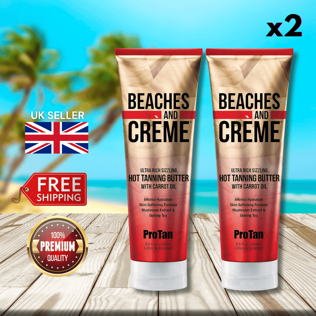 KissICON Two Pro Tan Sizzling Hot Tanning