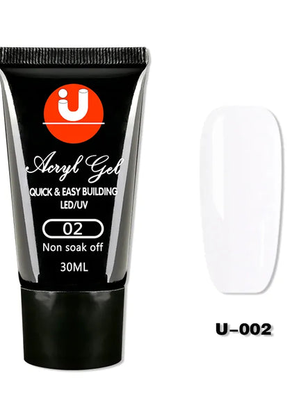 KissICON U-002 KissIcon Acrylic Gel 30g - Semi Permanent Builder