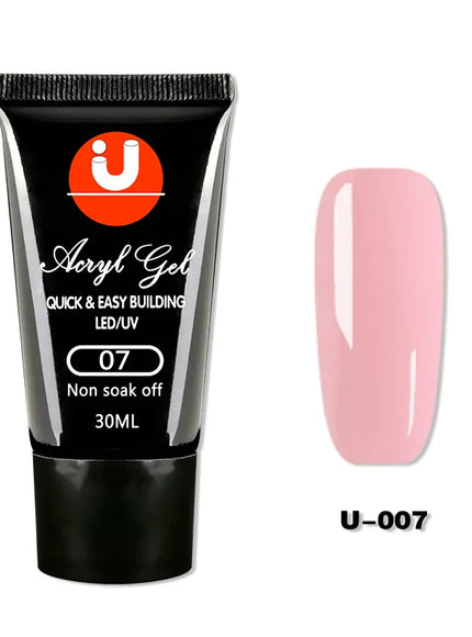 KissICON U-007 KissIcon Acrylic Gel 30g - Semi Permanent Builder