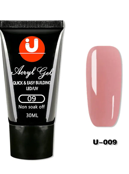 KissICON U-009 KissIcon Acrylic Gel 30g - Semi Permanent Builder