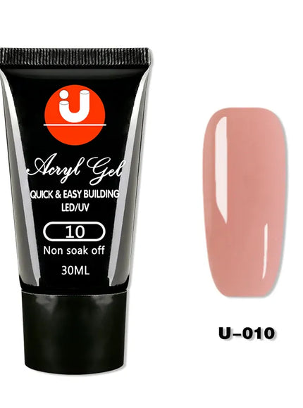 KissICON U-010 KissIcon Acrylic Gel 30g - Semi Permanent Builder