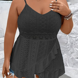 KissICON UK 16 / Black Plus Size - Women'S Plus Size Elegant White