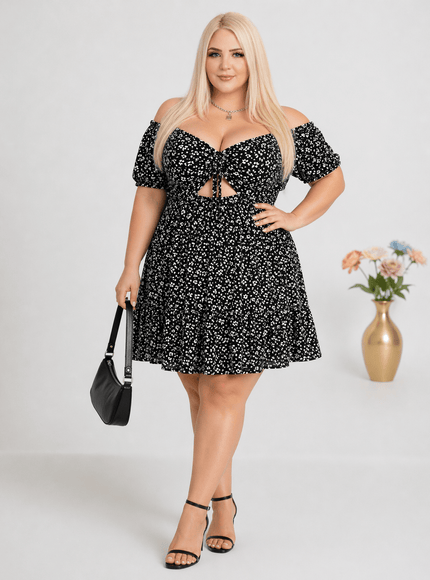 KissICON Dresses UK 20 / US 16 Plus Size Flowy Maxi Dress – Sleeveless Summer Style | KissICON