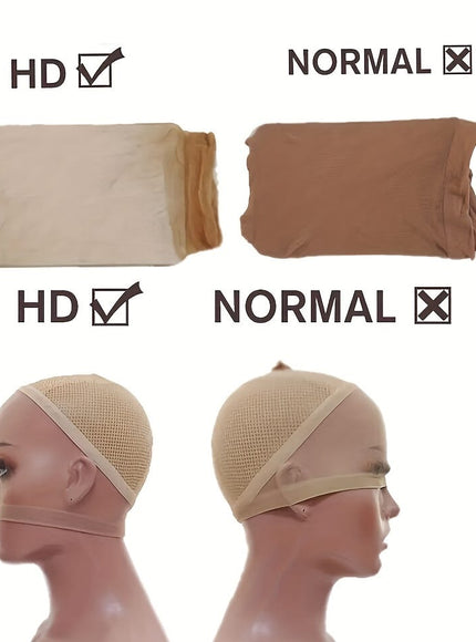 KissICON Ultra Thin Sheer Wig Caps Mesh for Weave
