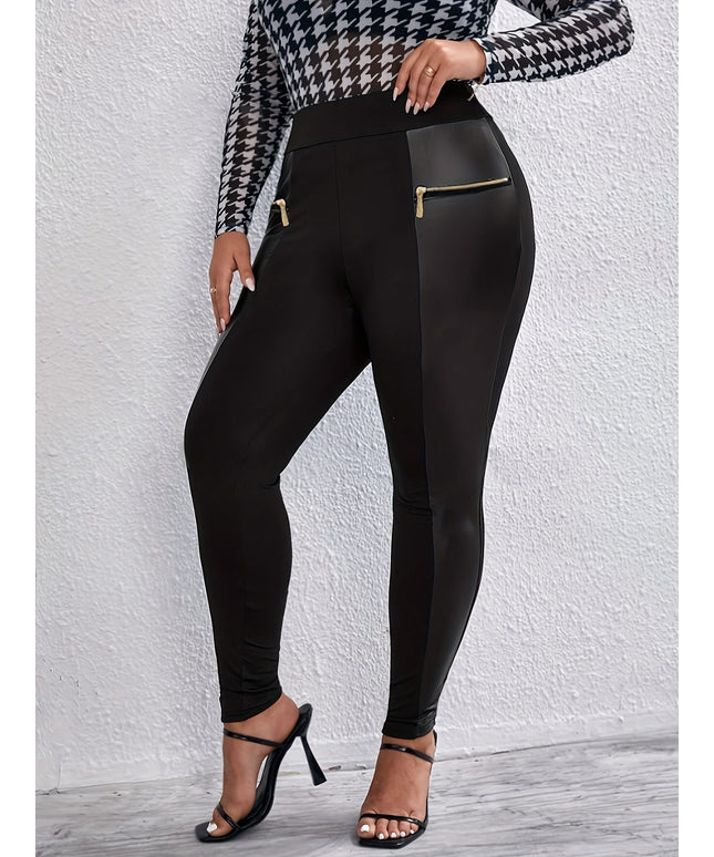 jkthpu-45 UltraSoft Plus Size Tummy Control Yoga Leggings