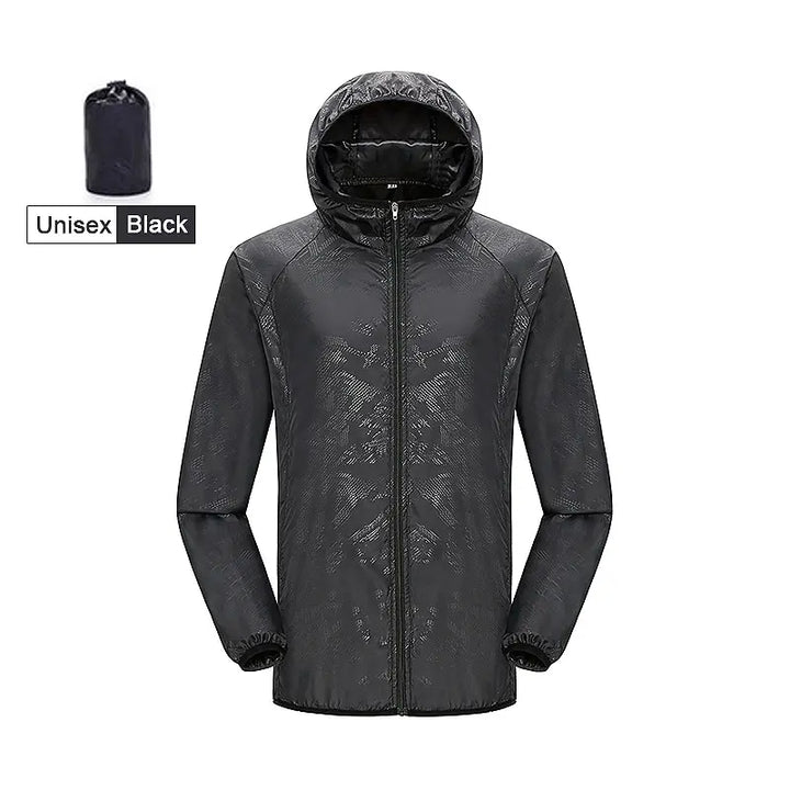 Unisex Waterproof Quick Dry Outdoor Hiking Camping Windbreaker Jacket